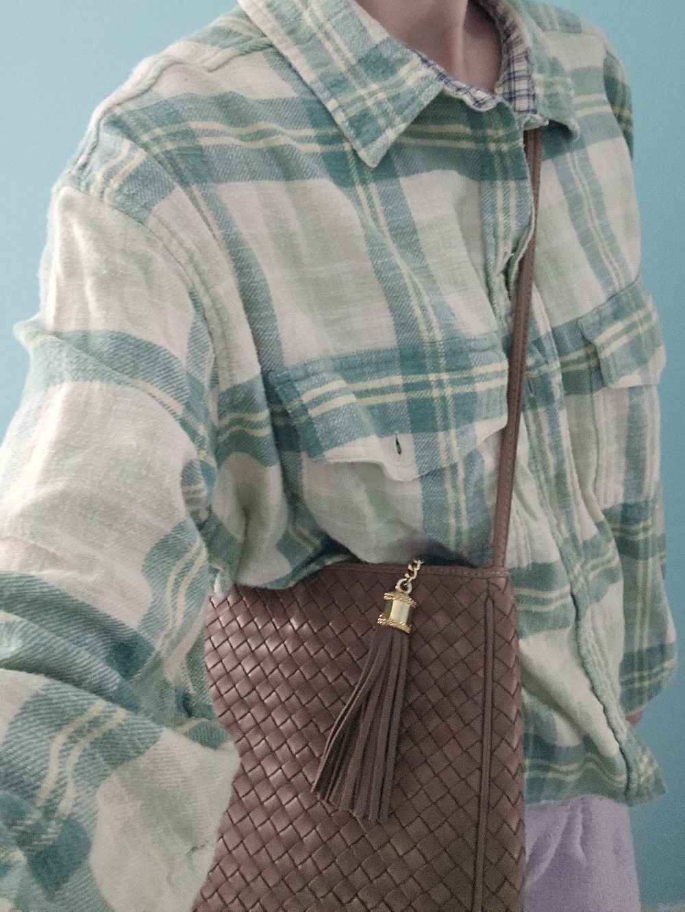 Vinatge Cosci Woven Leather Shoulder Bag, Handmade in Italy - Picture 10 of 10